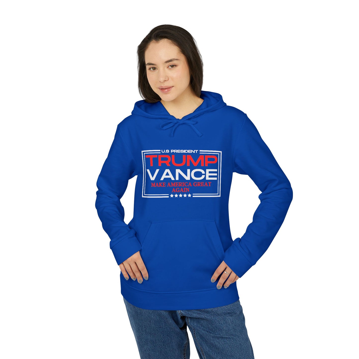 Trump/Vance Make America Great Again ADIDAS Unisex Fleece Hoodie