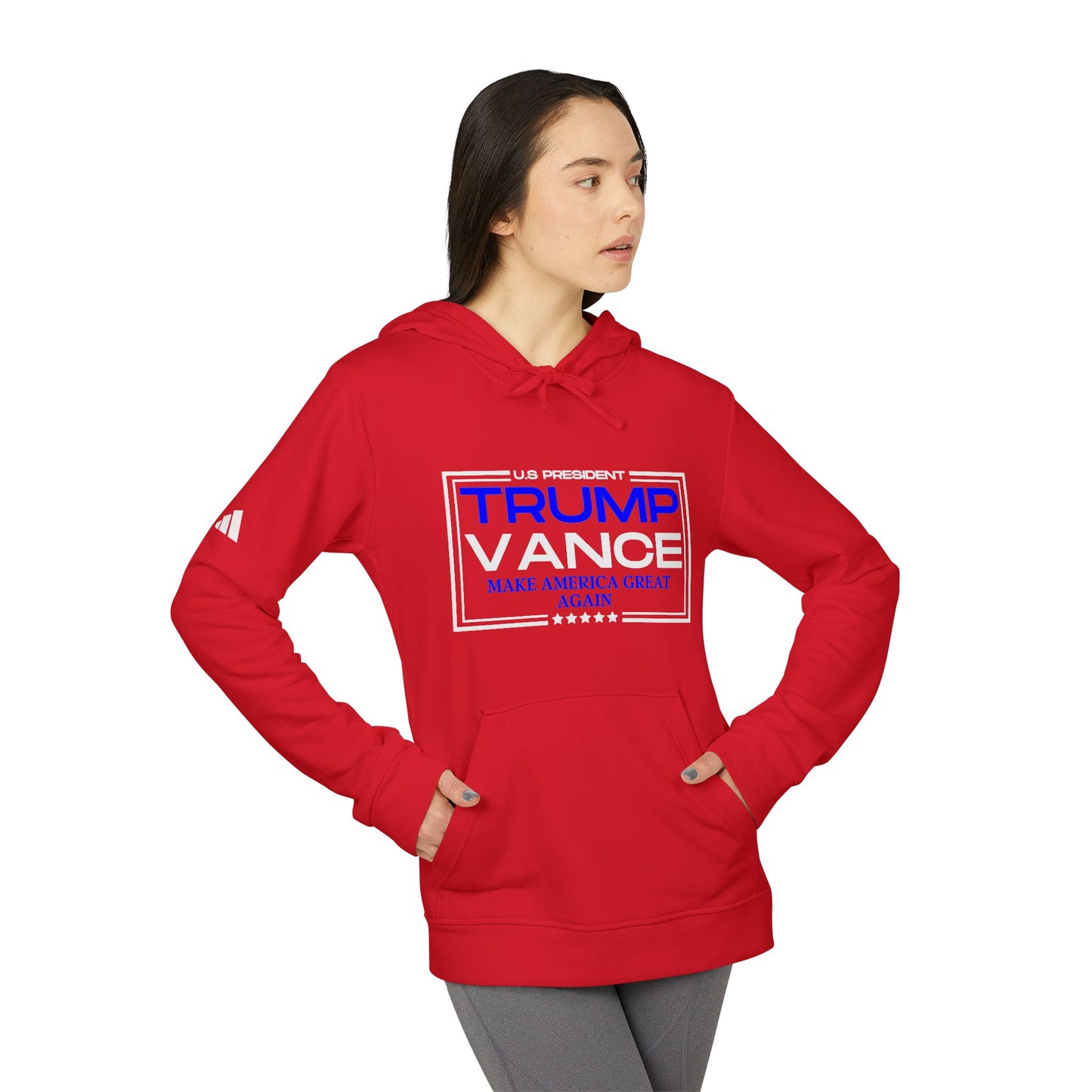 Trump/Vance Make America Great Again ADIDAS Unisex Fleece Hoodie