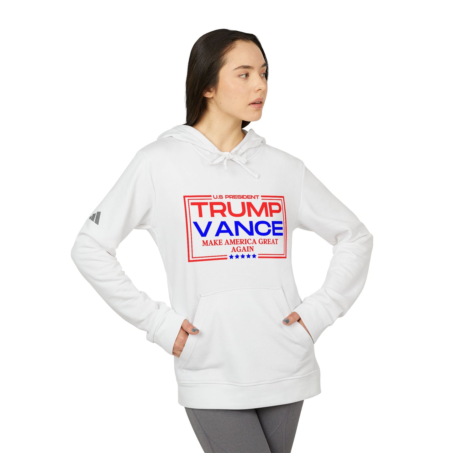 Trump/Vance Make America Great Again ADIDAS Unisex Fleece Hoodie