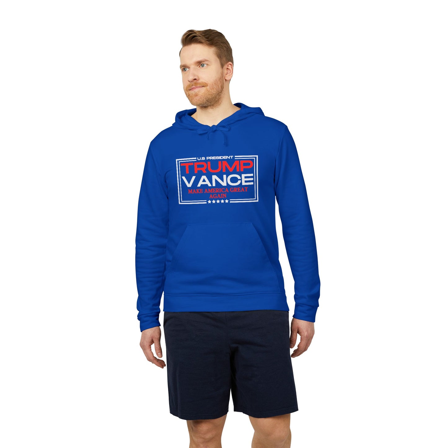 Trump/Vance Make America Great Again ADIDAS Unisex Fleece Hoodie