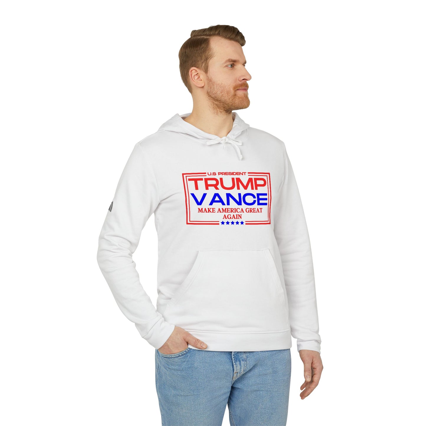 Trump/Vance Make America Great Again ADIDAS Unisex Fleece Hoodie