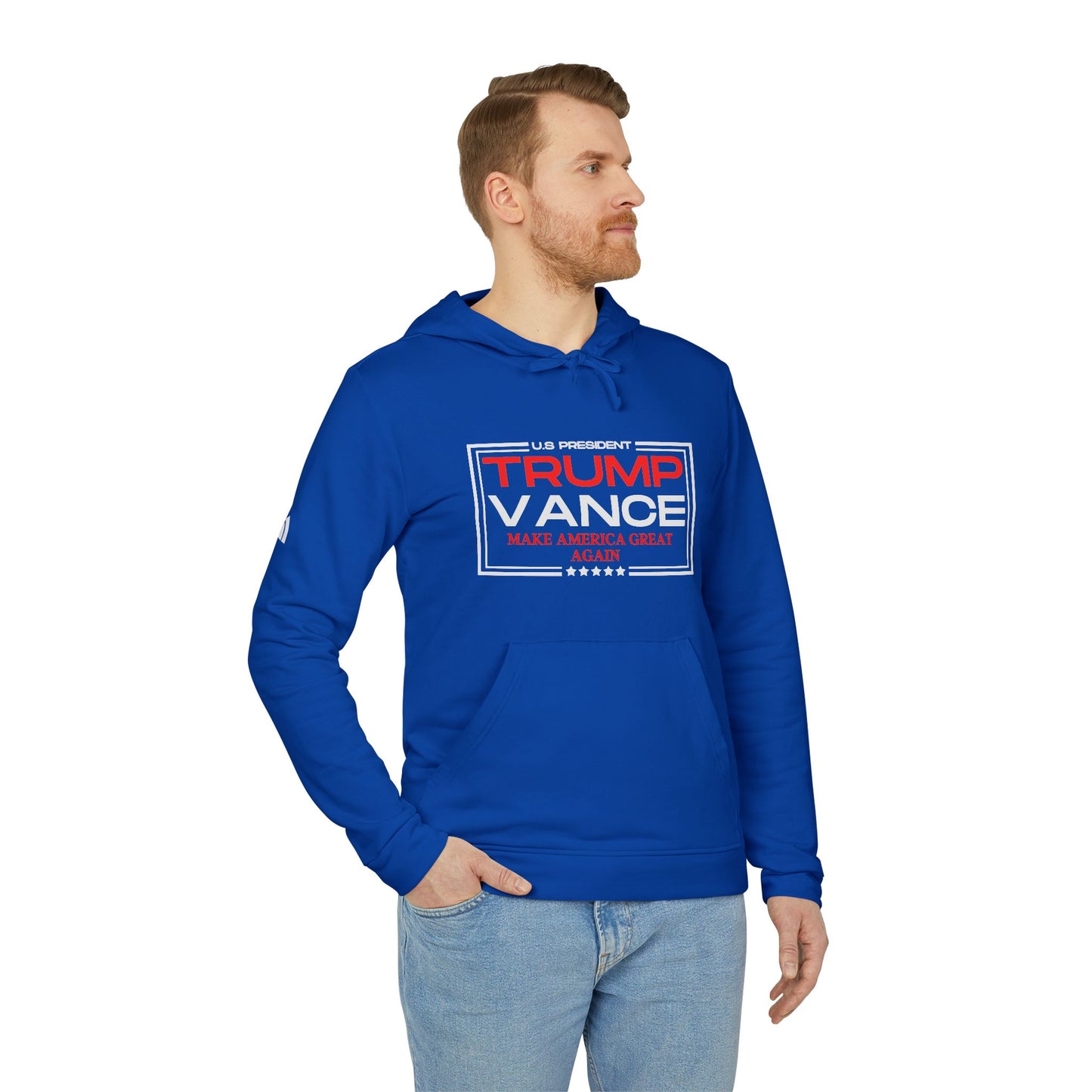 Trump/Vance Make America Great Again ADIDAS Unisex Fleece Hoodie