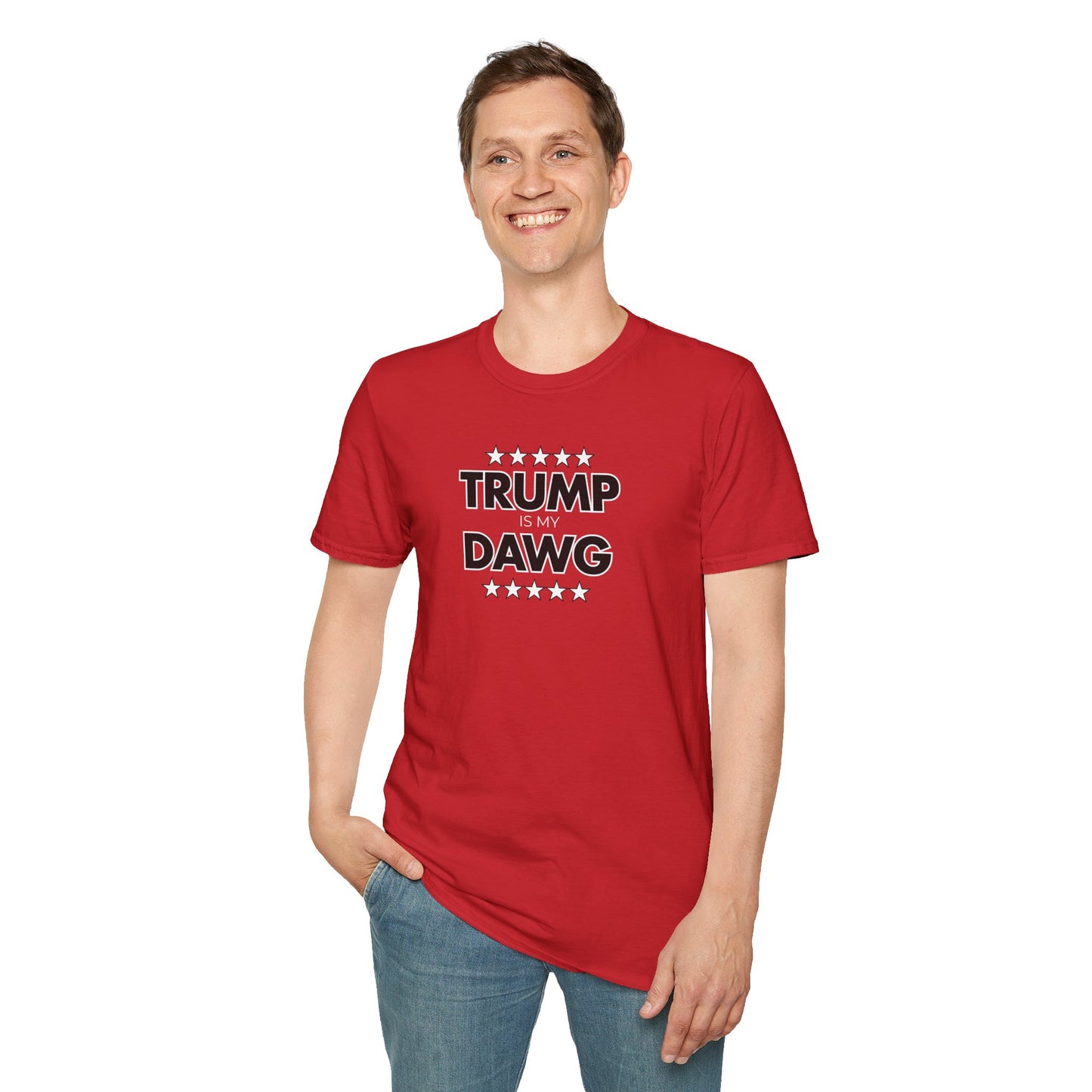 Trump is My Dawg Unisex Softstyle T-Shirt