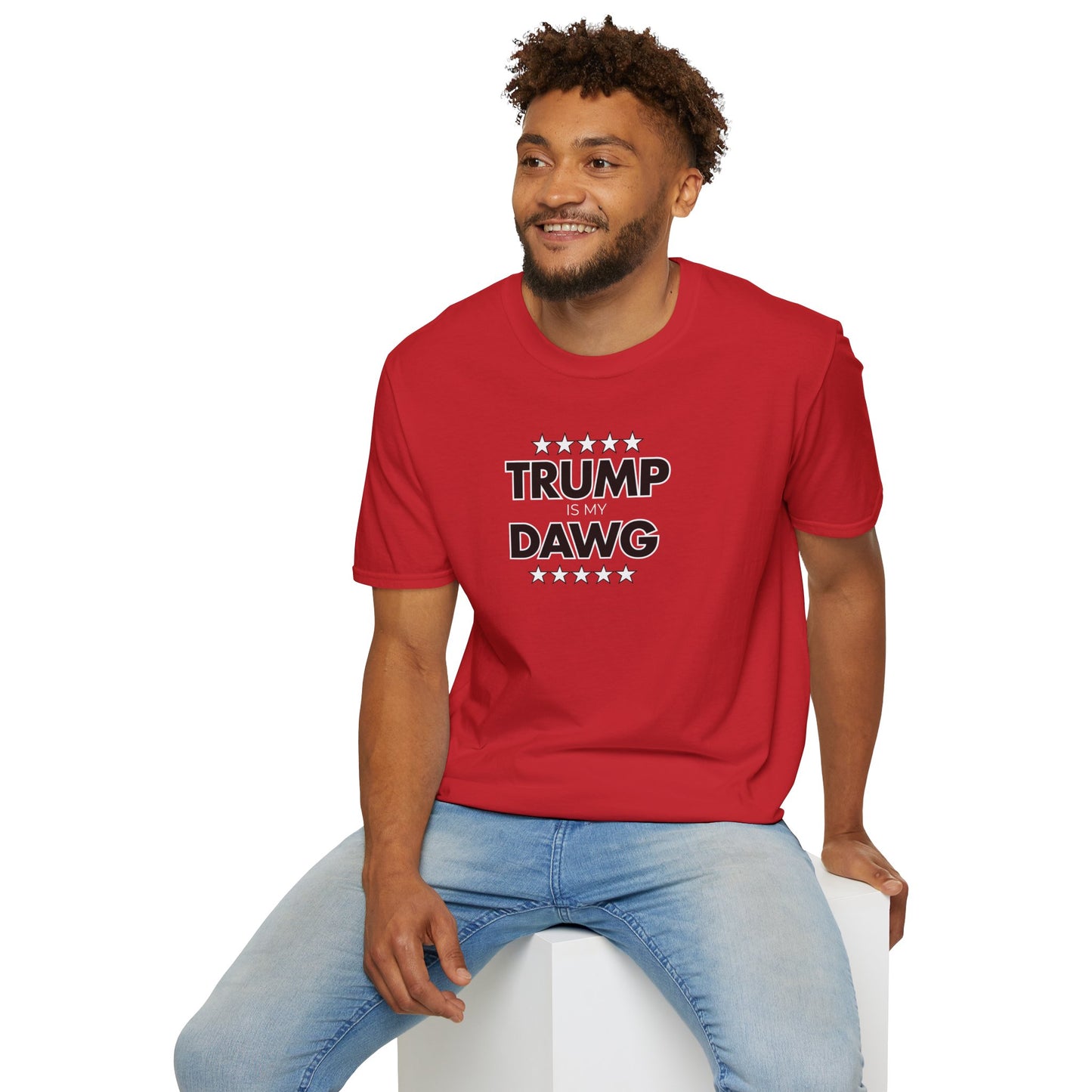 Trump is My Dawg Unisex Softstyle T-Shirt