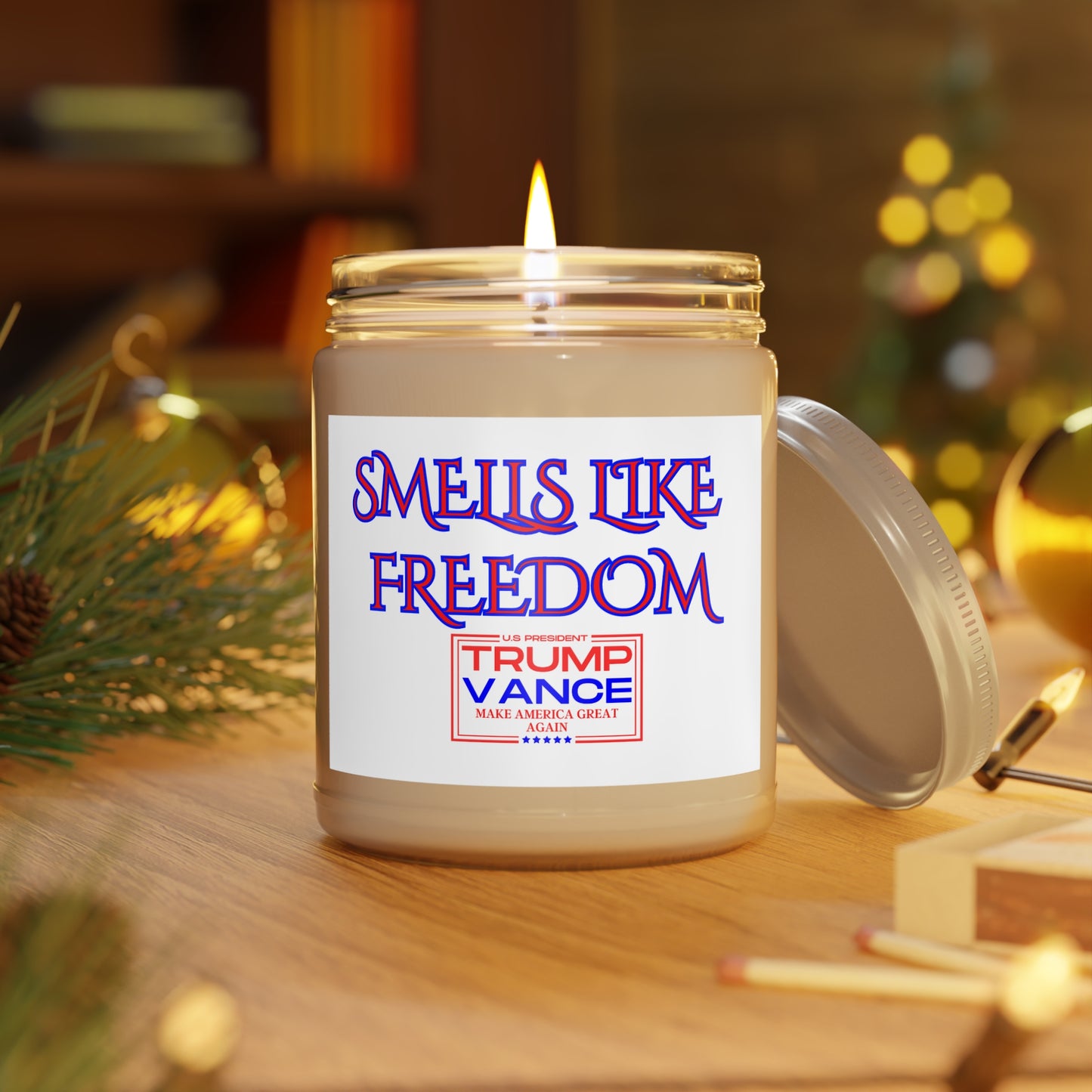 Smells Like Freedom Scented Candle