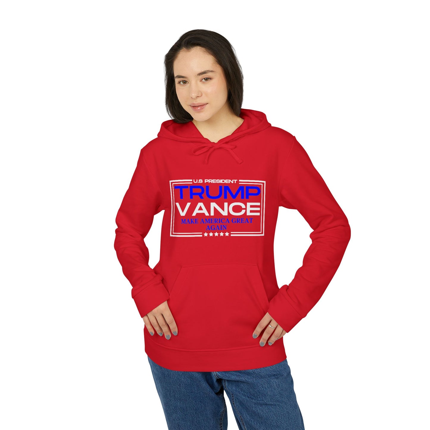 Trump/Vance Make America Great Again ADIDAS Unisex Fleece Hoodie