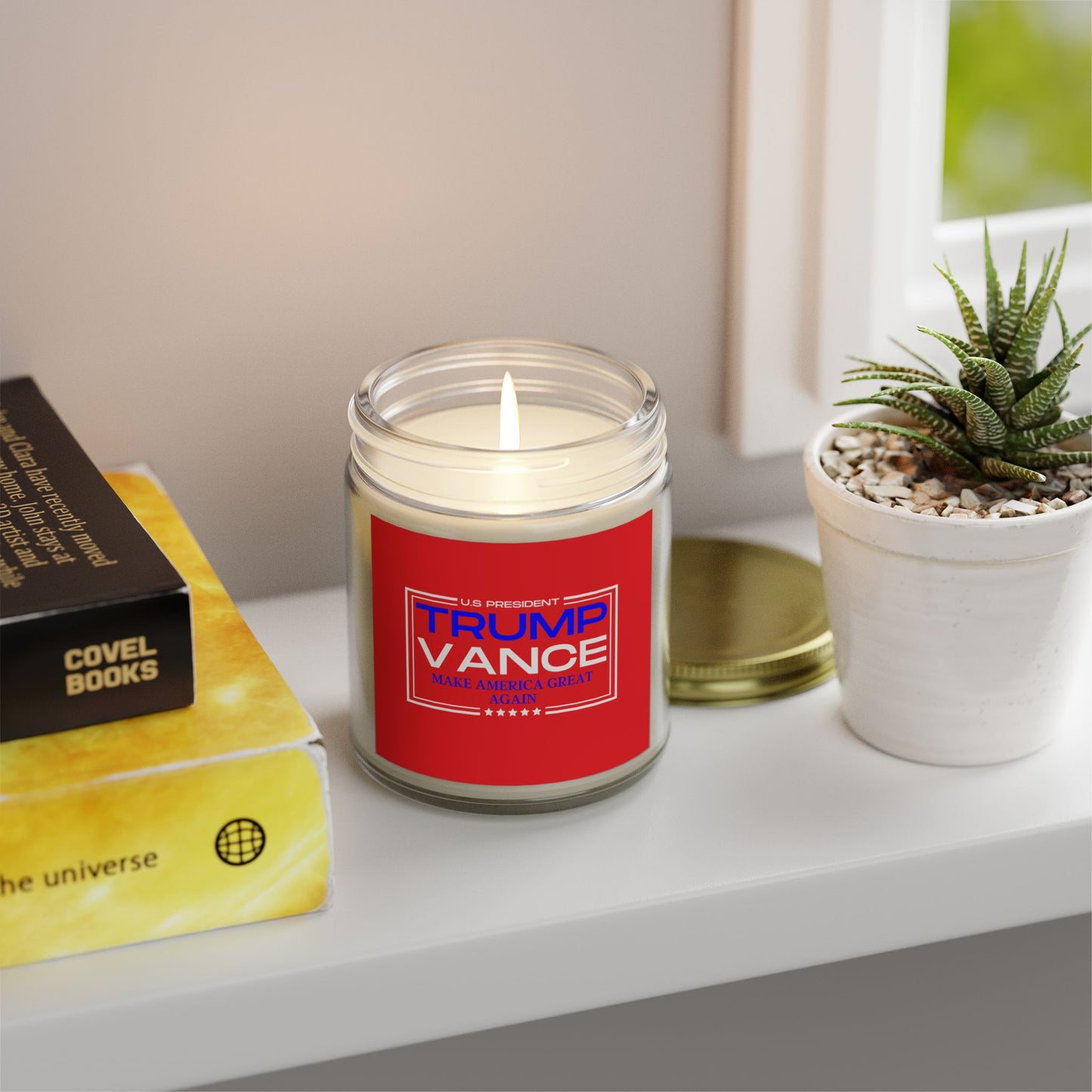 Trump/Vance Make America Great Again Scented Candles (4oz, 9oz)