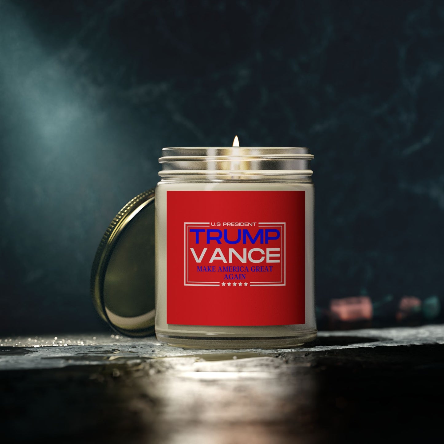 Trump/Vance Make America Great Again Scented Candles (4oz, 9oz)