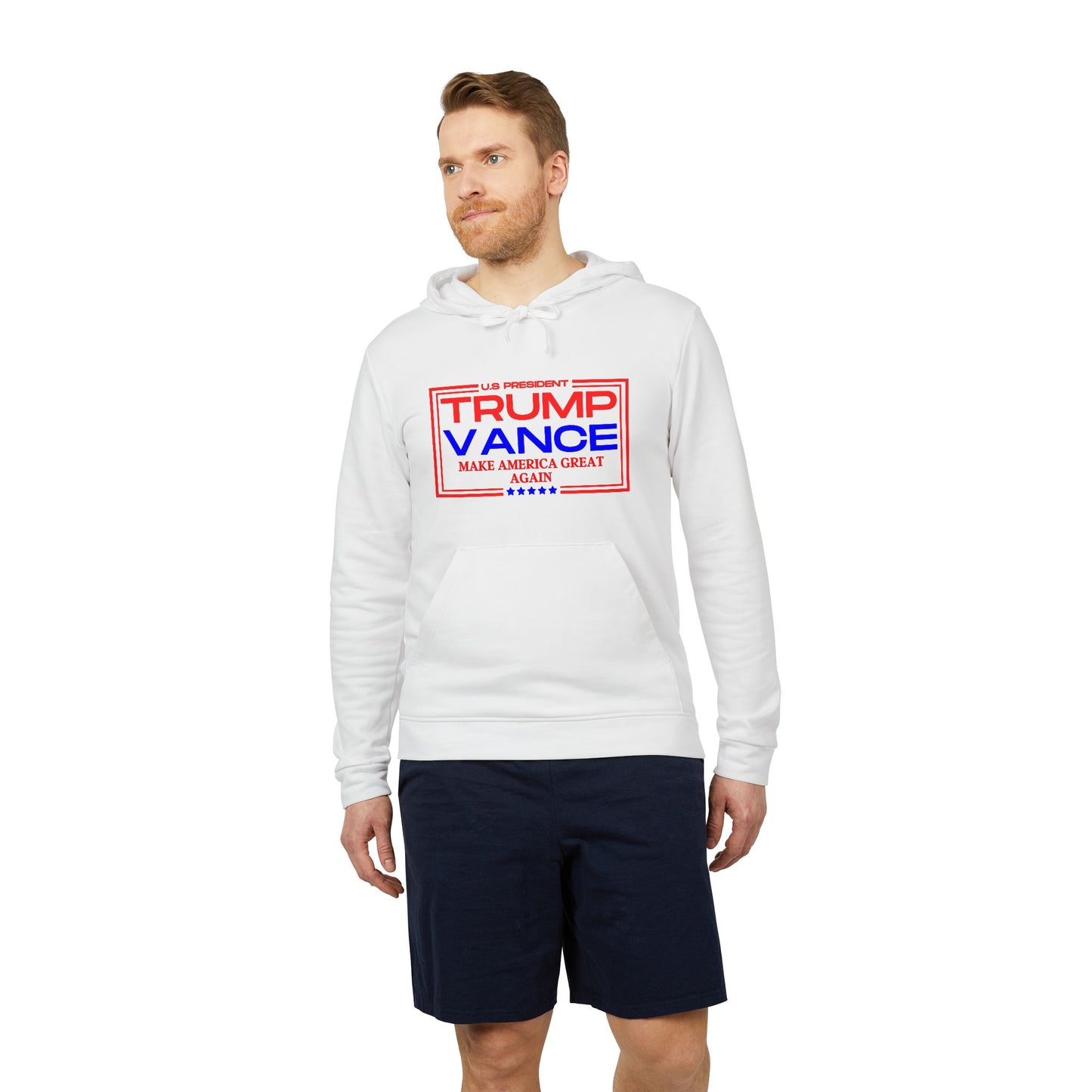 Trump/Vance Make America Great Again ADIDAS Unisex Fleece Hoodie