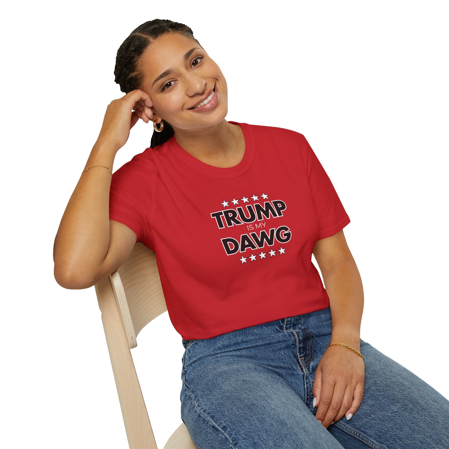 Trump is My Dawg Unisex Softstyle T-Shirt