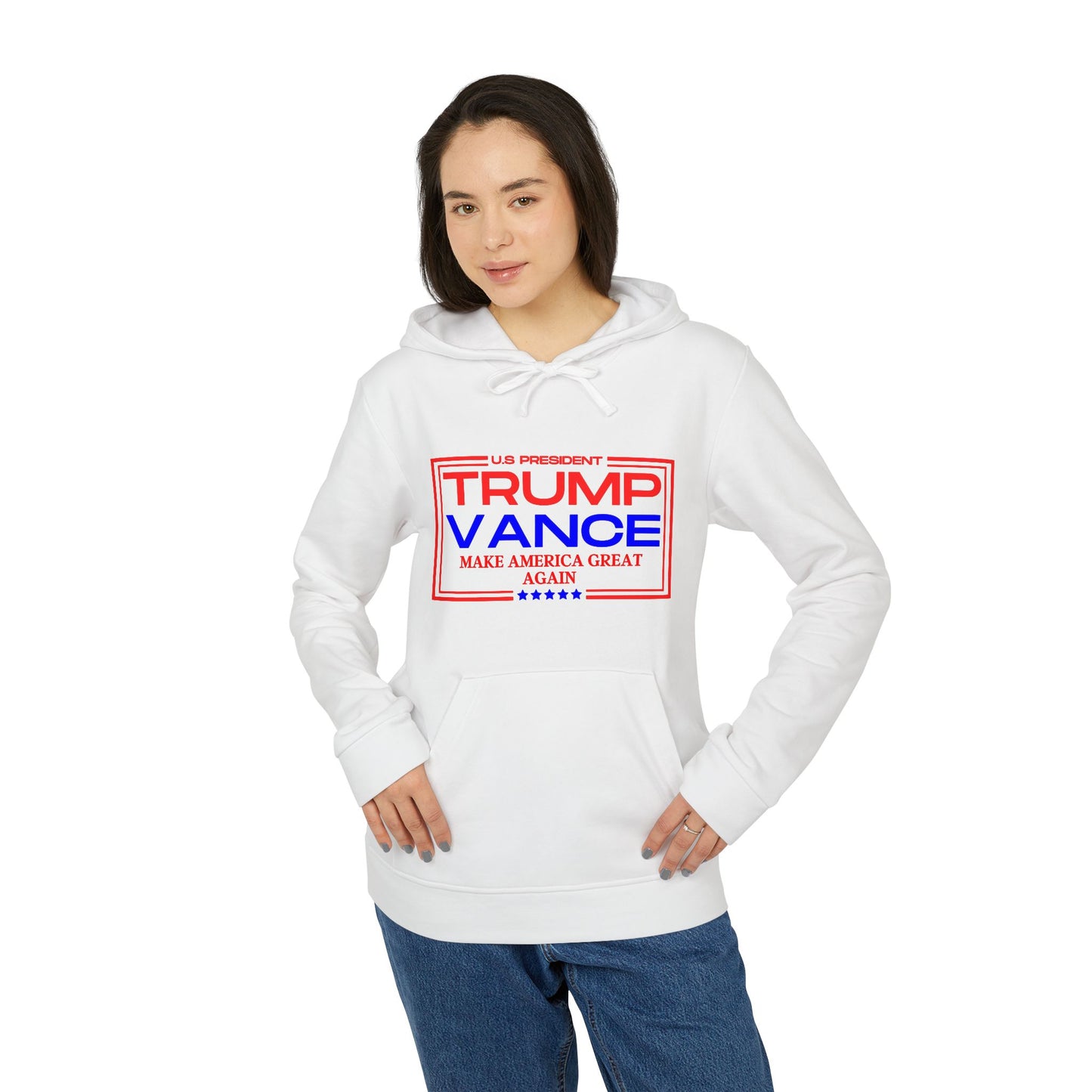 Trump/Vance Make America Great Again ADIDAS Unisex Fleece Hoodie